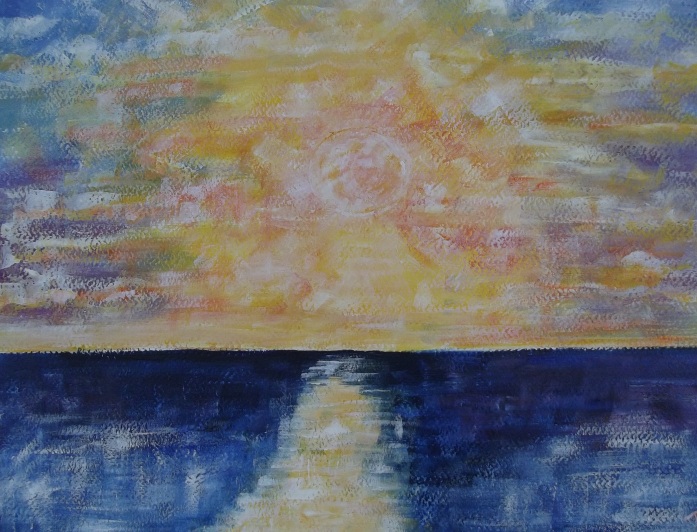 Salvation, painting by Taruna