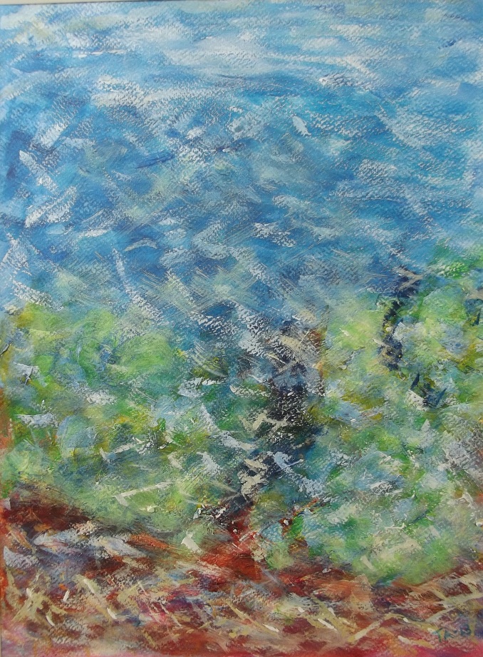 In between, painting by Taruna